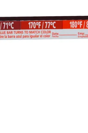 Temperature Label 160 F / 170 F / 180 F for Taylor Thermometer 8769 Place Order