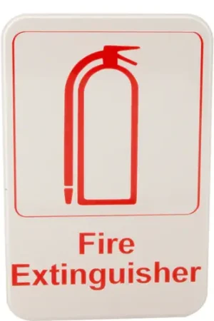 Buy Today SIGN FIRE EXTINGUISHER 6X9 5618 for Traex 5618