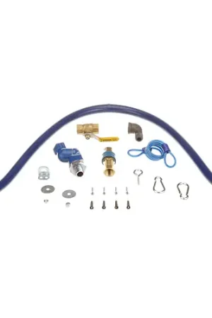 Final Sale GAS HOSE KIT 1/2 DIA VALVE SWIVEL 1650KITS48 for Dormont DOR1650KITS48