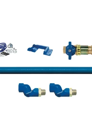 Dormont 1675KITCF2S48PS Kit, Gas Hose, 3/4 inchesX48 inches, Sfty-Set Express Delivery