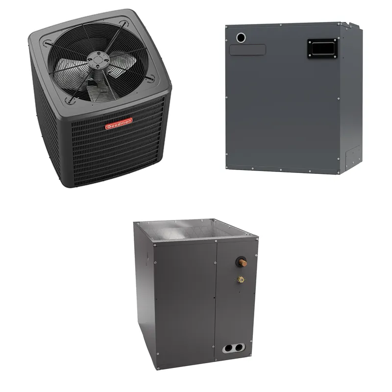 Premium Goodman - 3.5 Ton Cooling - Air Conditioner + Variable Speed Air Handler System - 15.2 SEER2