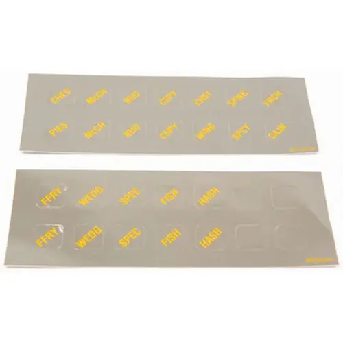 M2000 COMPUTER DECALS for Frymaster 802-2986 Last Chance