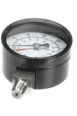Everpure EV311409 Stainless Steel Water Pressure Gauge 160Psi 2-1/8 9 Height 6 Width 5 Length Express Delivery
