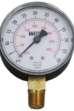 Pressure Gauge 0-60 PSI Replacement MPN for Meiko 9546261 Affordable