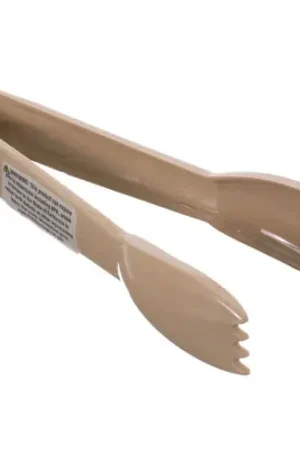 Fast Shipping Tongs 6 Beige Plastic 4606-06 for Carlisle Foodservice
