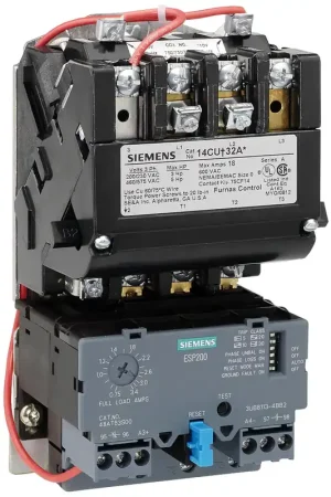 Super Sale Siemens 14CUB32AA Non-Reversing Motor Starter 120/240V 0.75-3.4A SZ0