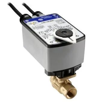 Johnson Controls VG1241AG+923BUB Two-Way Brass Trim Ball Valve Spring-Return Electric Actuator Markdown