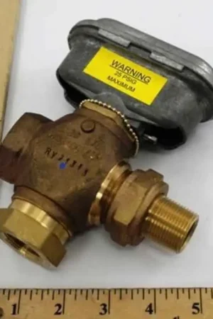 Johnson Controls VG7551LS+3801D 3/4 Inch Union Angle Globe Valve Assembly Special Discount
