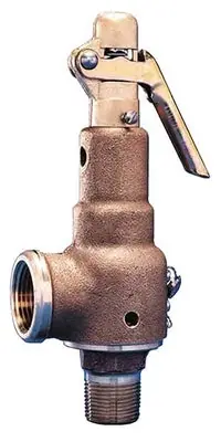 Kunkle Valve 6010HGM01ALM0025 Steam Relief Valve 1.5x2 inches 25 PSI ASME Certified Order Now