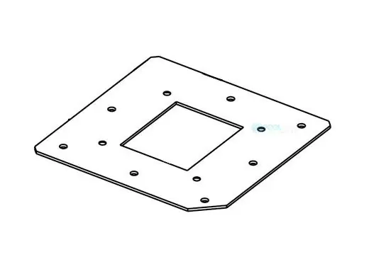 Special Discount Raypak 011887F Adapter Plate for Industrial Heating Systems