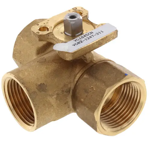 Johnson Controls VG1845AF Ball Valve 3 Way 1/2 in 2.9 Cv Instant Buy