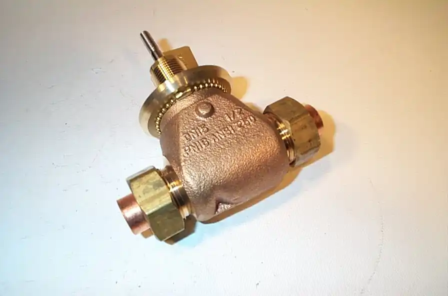Johnson Controls VG7281ET+3008D Brass Trim Globe Valve Pneumatic Actuator Secure Checkout