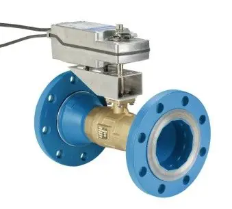 Johnson Controls VG12A5GS+92NGGA Flanged Trim Ball Valve Spring-Return Electric Actuator Get Yours