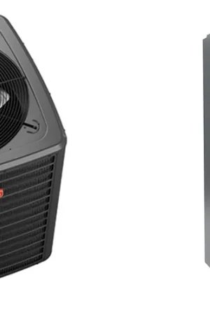 Authentic Goodman - 3.5 Ton Cooling - 42k BTU/Hr Heating - Heat Pump + Air Handler System - 15.1 SEER2 - 7.8 HSPF2