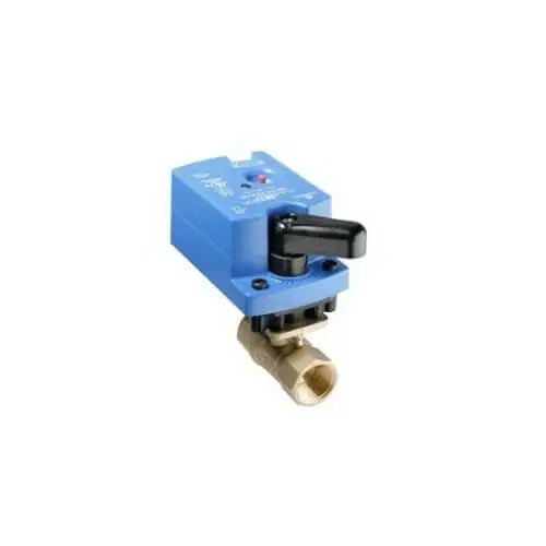 Johnson Controls VG1241AG+9T4IGA Model VG1241AG Two-Way Plated Brass Trim NPT End Connections Ball Valve with Model VA9104-IGA-3S Non-Spring-Return Electric Actuator In Demand