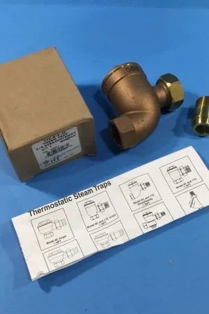 Latest HOFFMAN 402011 17C-3 Thermostatic Steam Trap Straight 25 PSI