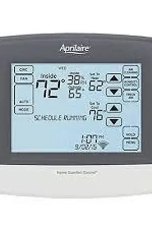 Aprilaire 8910W Wi-Fi Thermostat Programmable Touchscreen IAQ Control White Holiday Sale