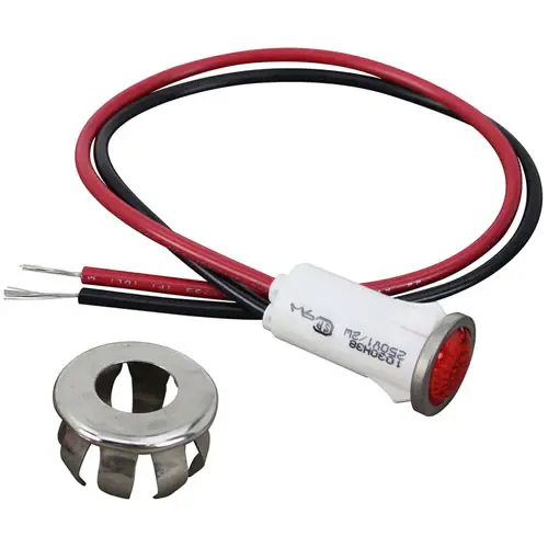 SIGNAL LIGHT 10 RED 250V REPLACEMENT MPN for Cres Cor CRE0766-006 Free Returns