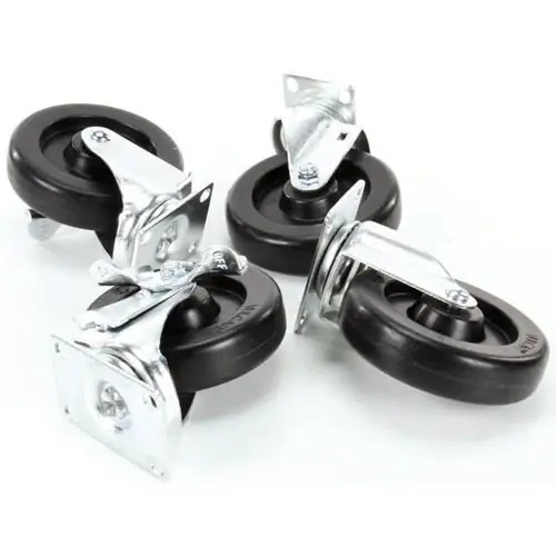 5 Swivel 2/W Brake Castr Set of 4 for American Range A35107 Top Rated