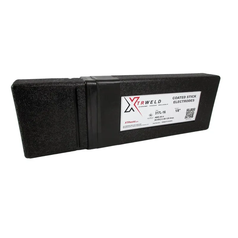 XTRweld SE317L16125-10 E317L-16 1/8 x 10Lb Tube Vac Pack AWS A5.4 CTD Elec Express Delivery