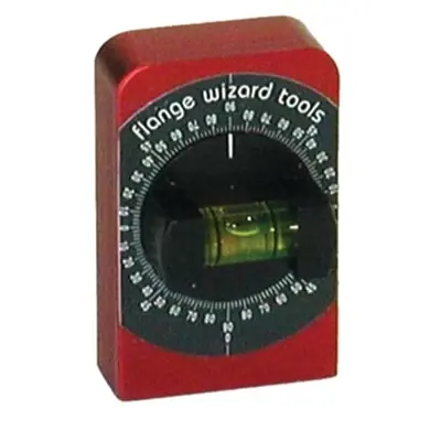 Flange Wizard L-2 Degree Level 2-3/8 inches 1 Vial Anodized Aluminum Budget