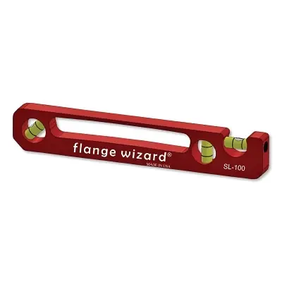 Flange Wizard SL-100 Standard Pocket Levels 9 inches 3 Vials In Demand