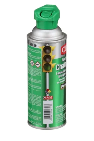 CRC 03055 Food Grade Chain Lube 12 oz Aerosol NSF H1 Gear, Chain, and Wire Lubricant New Arrival