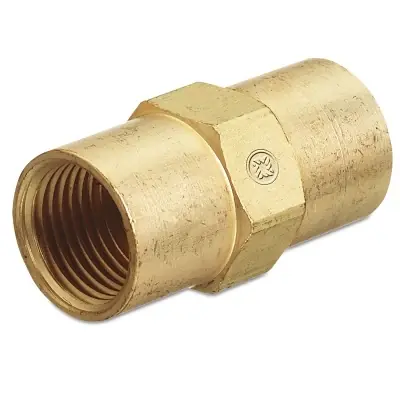 Flash Sale Western Enterprises AW-430 Inert Arc Hose Coupler Brass 200 psig B-Size 5/8 in-18 RH (F)