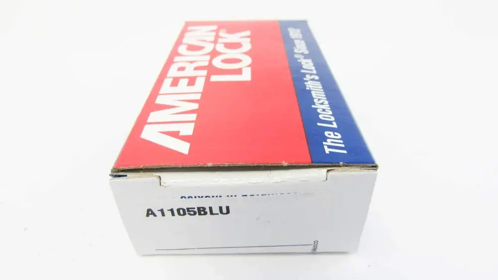 New Arrival Master Lock A1105BLU Padlock 5 pin cylinder, 1-1/2 inches