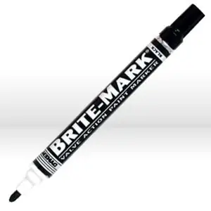 ITW Dykem DYM84002 84002 Brite-Mark Valve Action Medium Tip Black Permanent Marker REPLACEMENTS 084353840025 41003 Direct From Factory