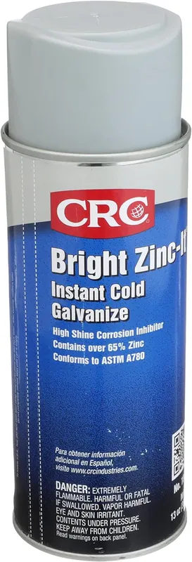 CRC 18414 Bright Zinc-It Instant Cold Galvanize Coating 14 Ounce Limited Offer