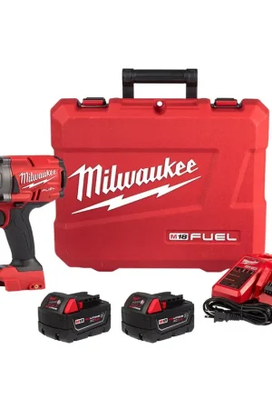 Markdown Milwaukee 2767-22R M18 Fuel 1/2 High Torque Impact Wrench with Friction Ring Kit