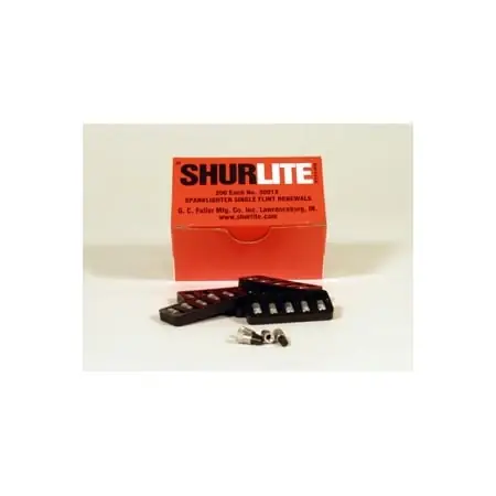 Shurlite 3001X Single Flint Renewals 40 Holders Pack Last Chance