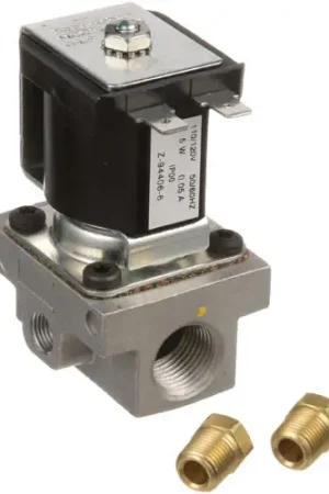 Cheap GAS SOLENOID VALVE 120V 3/8 FPT GAS IN/OUT 93-0016 for Market Forge 93-0016