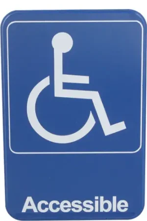 HANDICAP SIGN 6 X 9 for Traex 5644 Latest