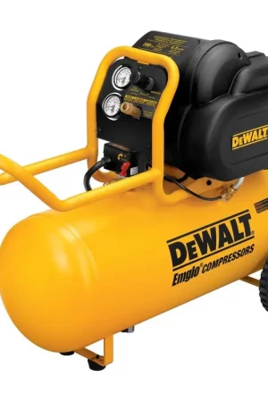 Direct From Factory DEWALT D55167 Compressor Oil Free High Pressure Low Noise Horizontal Portable 15-Gallon 1.6 HP 225 PSI