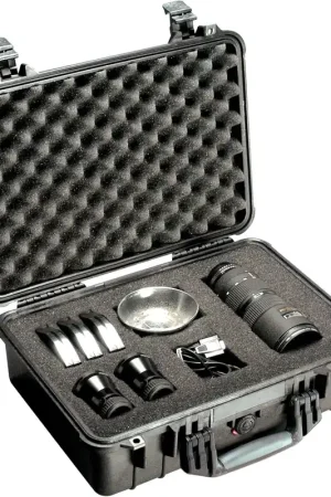 Buy Today Pelican 1500-000-110 Hard Case with Foam (Black)