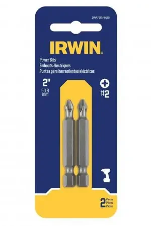 Irwin IWAF22PH22 Phillips Power Bit #2 1/4 In Hex Drive 2 In Overall Length Exclusive Offer