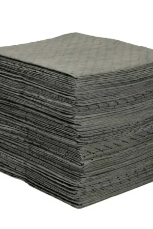 SPC MRO100 MRO Plus Universal Absorbent Pads Heavy Weight 15 x 19 26 gal Absorbency Capacity Must Have