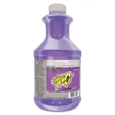 New Arrival Sqwincher 159050103 ZERO Liquid Concentrate 64 oz Yields 5 gal Grape