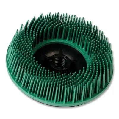3M 7100138173 Scotch-Brite Bristle Disc Ceramic Green 50 Grit 4-1/2 in x 5/8 in - 11 12000 rpm Latest