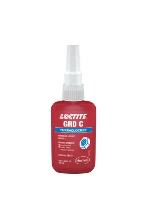 Premium Loctite 195776 Grade C Threadlocker 50 mL Fluorescent Blue