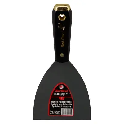 Red Devil 4214 4200 Professional Series Wall Scraper/Spackling Knife 4 Inch Wide Flexible Blade Trending