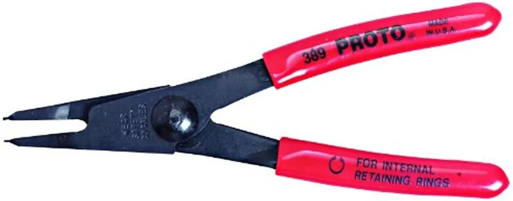 Proto J389 Retaining Ring Pliers Internal 5-3/8 inch Mega Sale