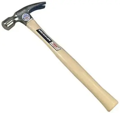 Vaughan 999 20-oz Framing Professional Rip Hammer with 14 Inch Straight Hickory Handle Authentic