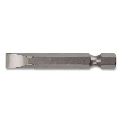 Irwin IWAF22SL810B10 Slotted Power Bit 1/4 in Hex Drive 2 in OAL 10 EA/BG Hot Deal