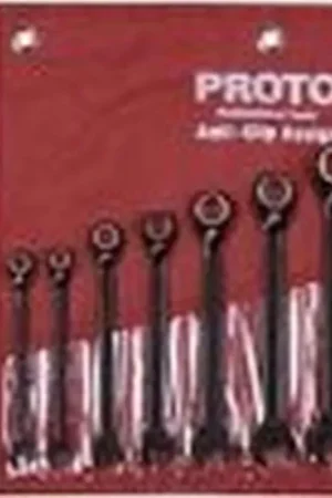 Hot Deal Stanley Proto JSCV-9S 9 pc Reversible Combo Ratchet Wrench Set
