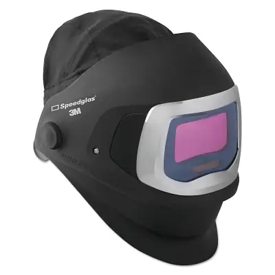 3M 7010316459 Speedglas 9100 FX Welding Helmet Shade 5 8 to 13 Black 4.20 in x 2.80 in Window Fast Shipping