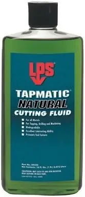 LPS 44220 Tapmatic Natural Cutting Fluids, 16 oz, Clear Green Pack of 12 Cheap
