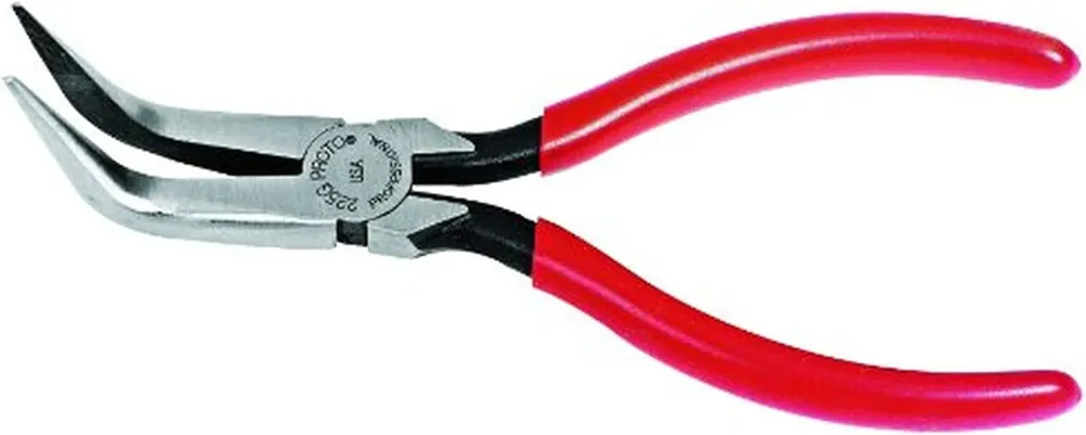 Free Returns Proto J225G Bent Nose Needle-Nose Pliers 6-5/16 inches